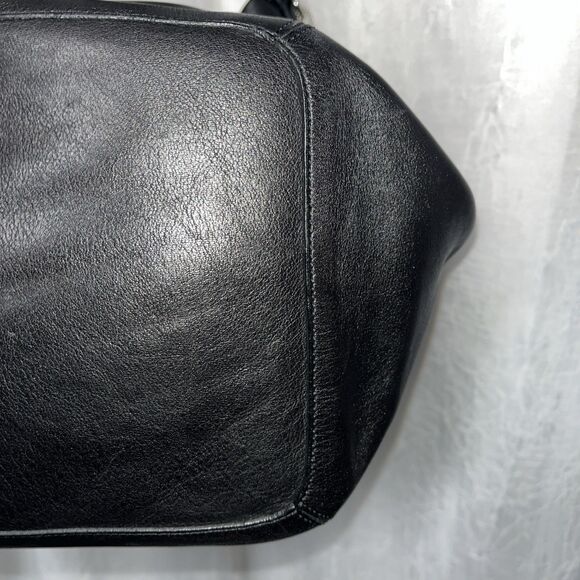Coach 9151 Legacy Vintage Bucket Shoulder Hobo Bag Black Leather - Picture 7 of 11